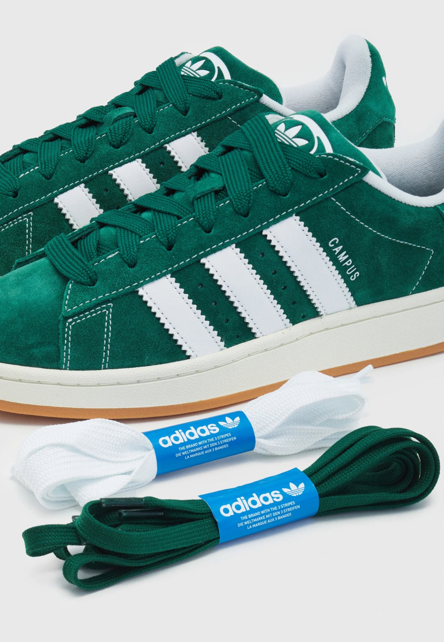 Campus 00s Green Dark Cloud White - Snea.kersale
