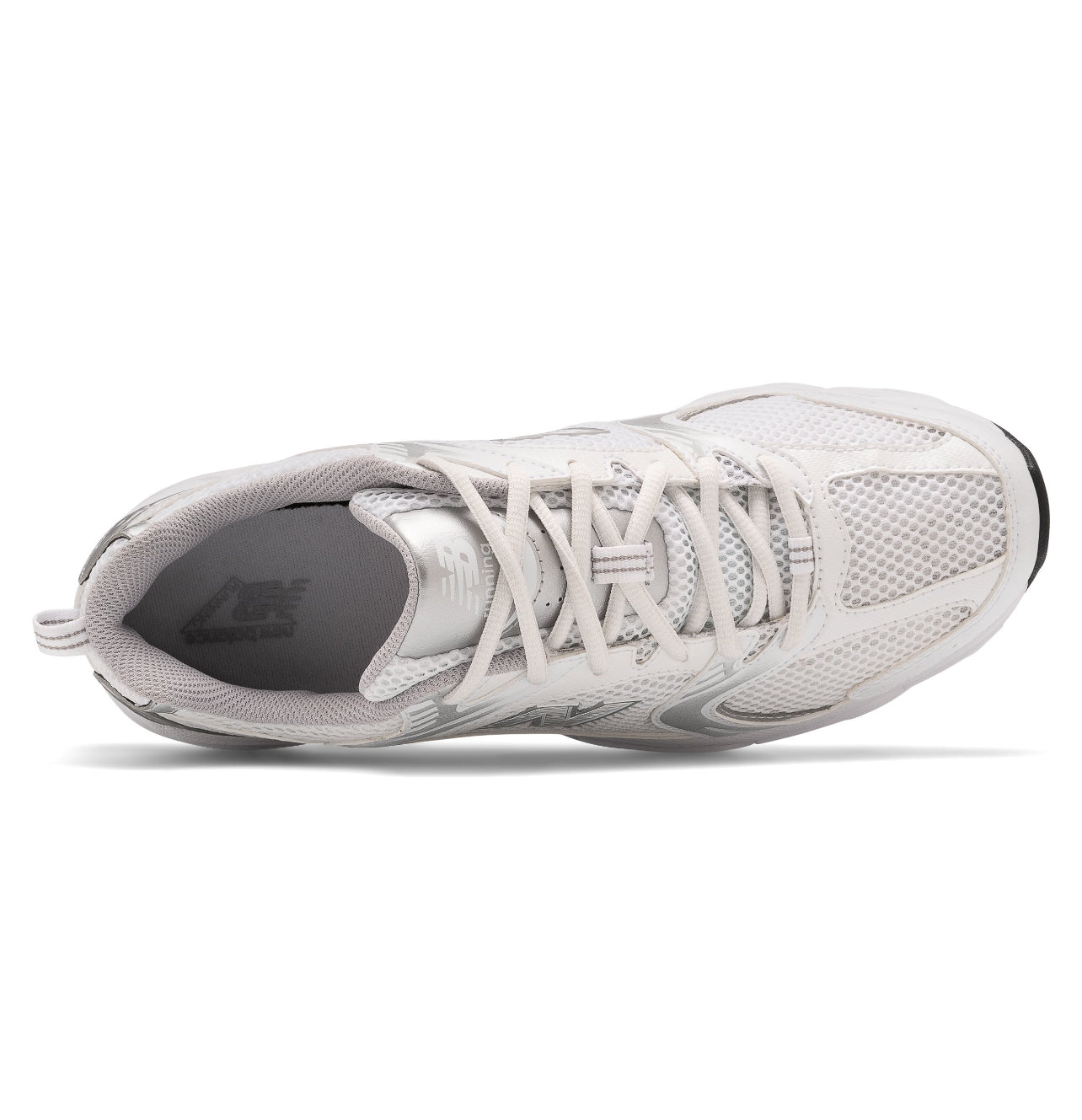 New balance 530 white silver
