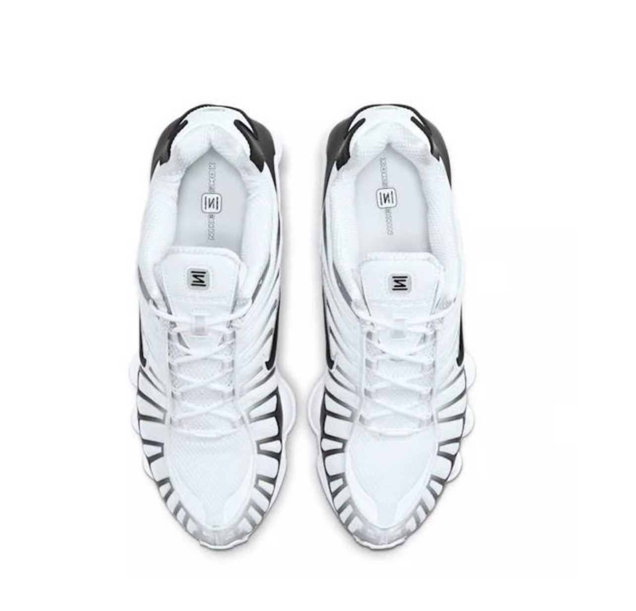 Nike Shox TL White/Black Metallic Silver