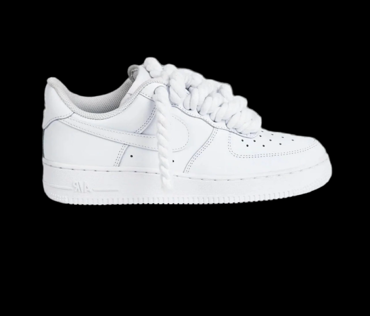 Air Force 1 white Rope laces white - Snea.kersale