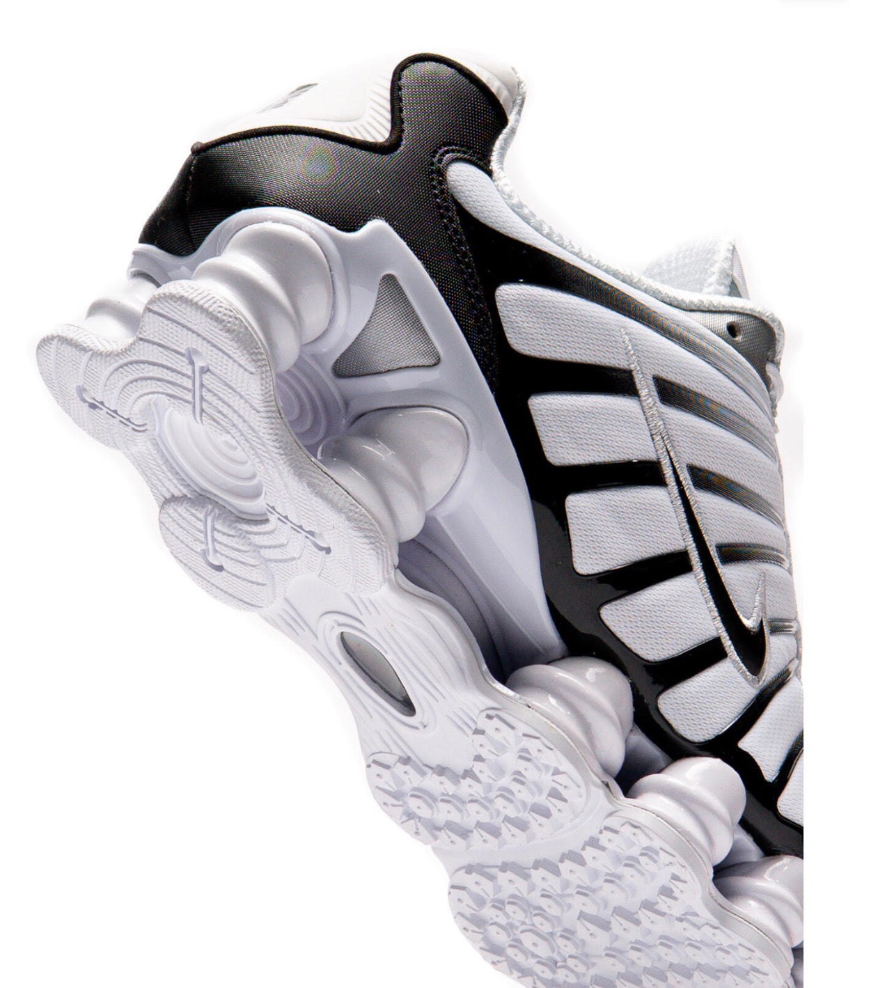 Nike Shox TL White/Black Metallic Silver