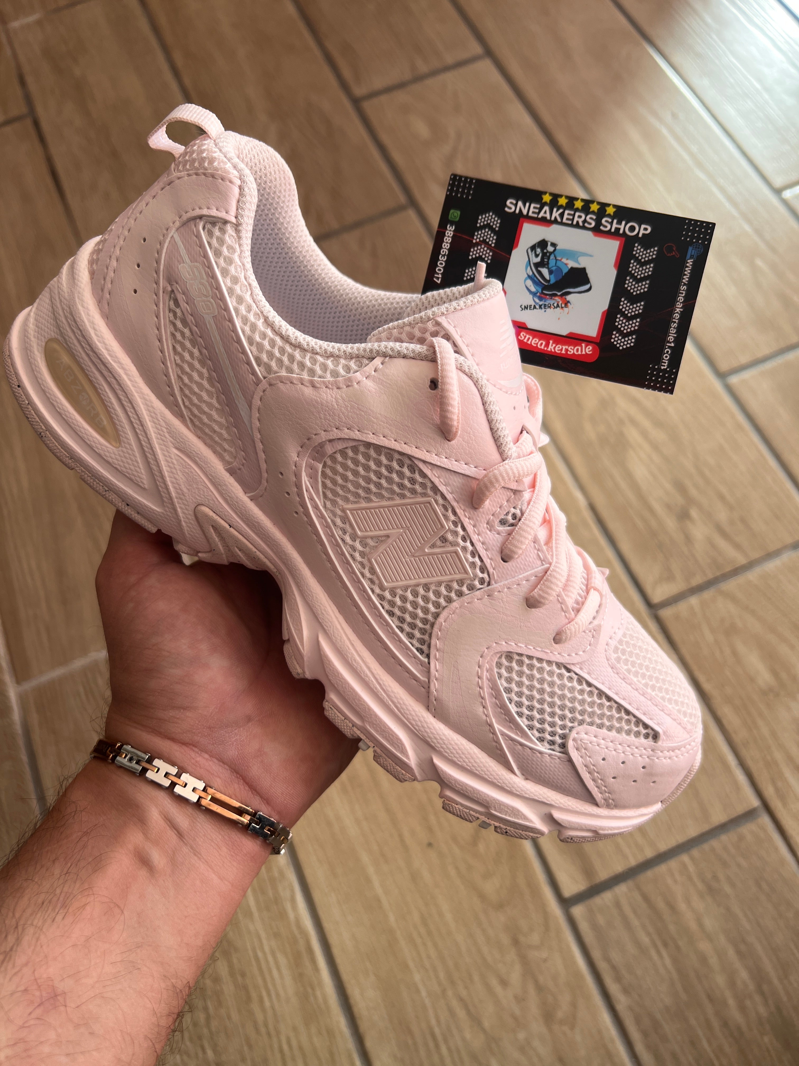 New Balance 530 GS Washed Pink GR530AK
