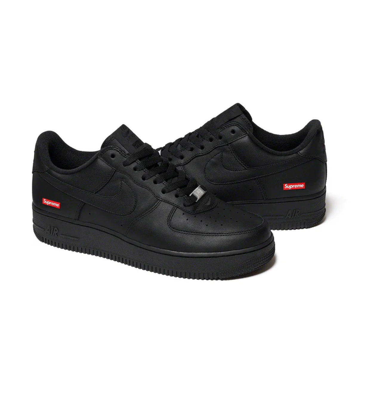 Air Force 1 black Supreme - Snea.kersale