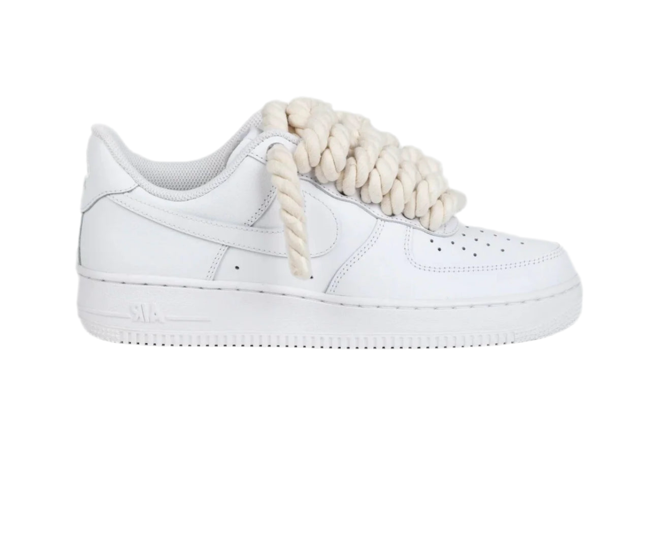 Air Force 1 White Rope Laces Beige - Snea.kersale