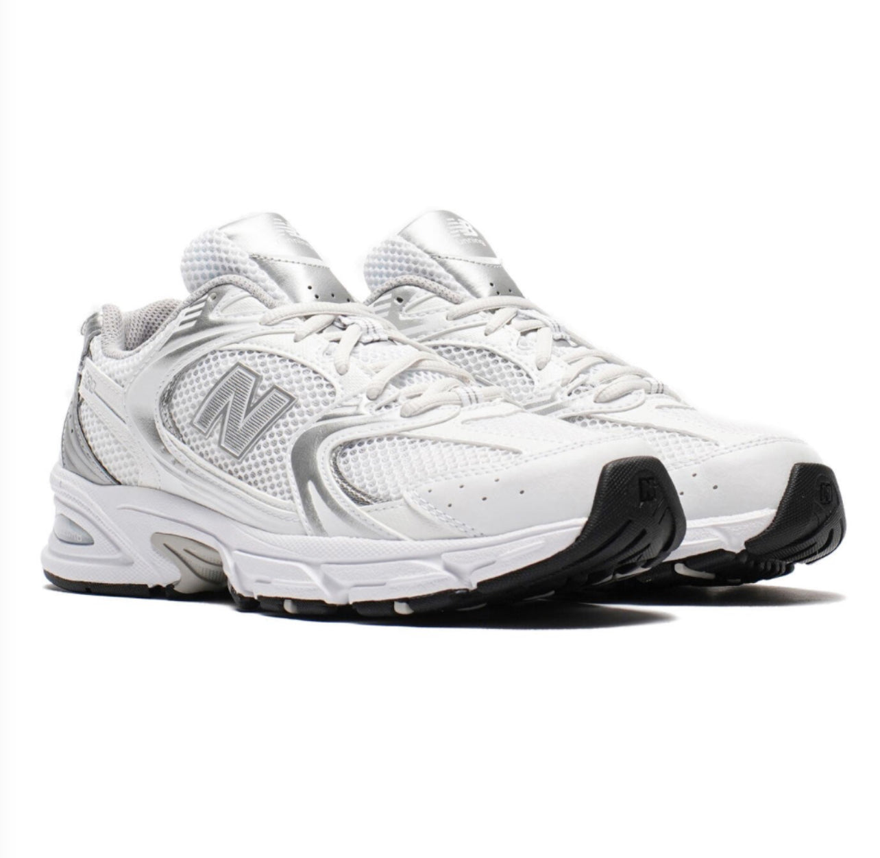 New balance 530 white silver