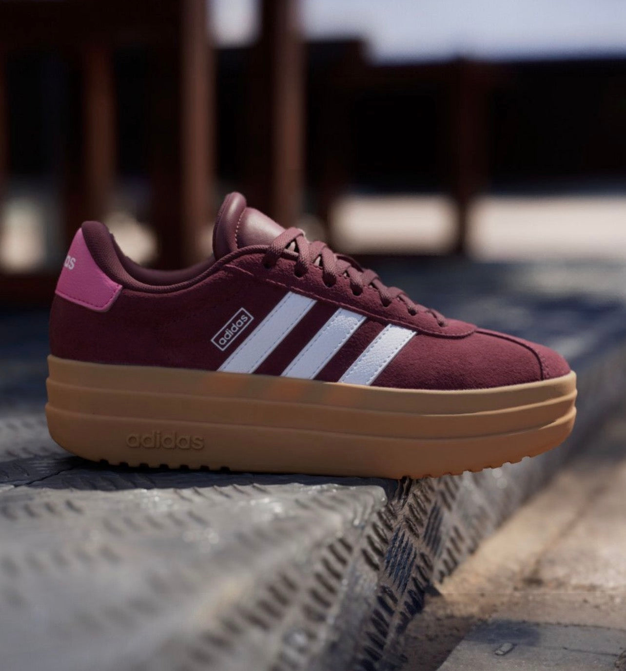 adidas VL Court Bold Shadow Red Pink Fusion – IH4780