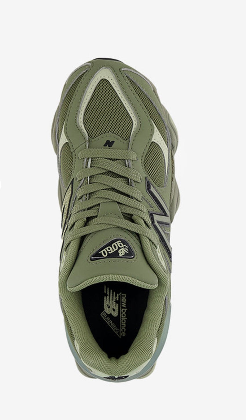 New Balance 9060 Dark Olivine GS GC9060GD - Snea.kersale