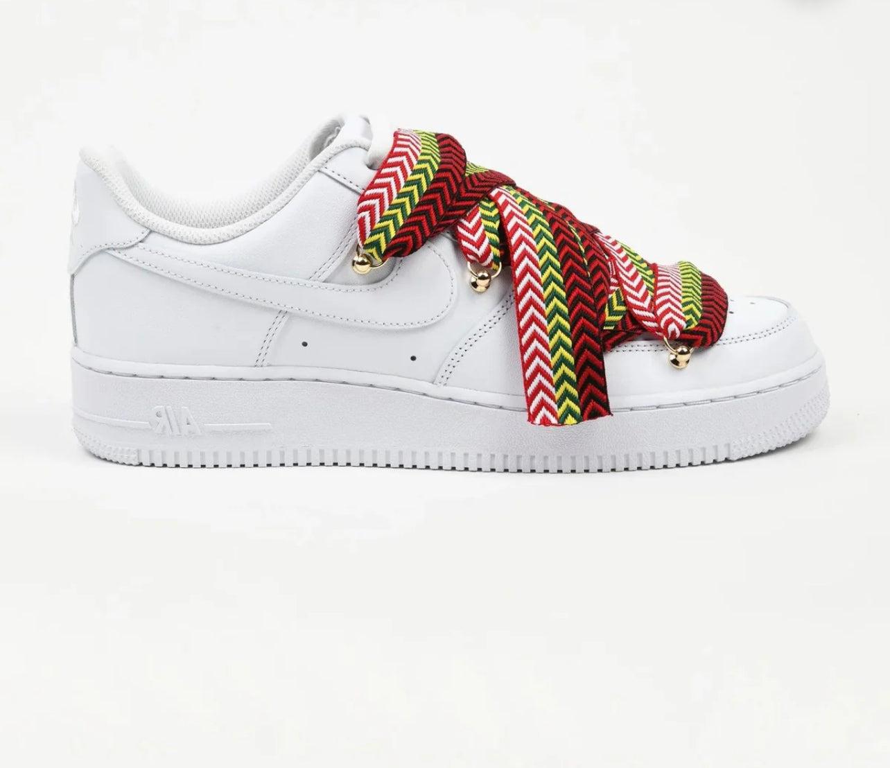 Air force 1 white Rope Lanvin red green - Snea.kersale