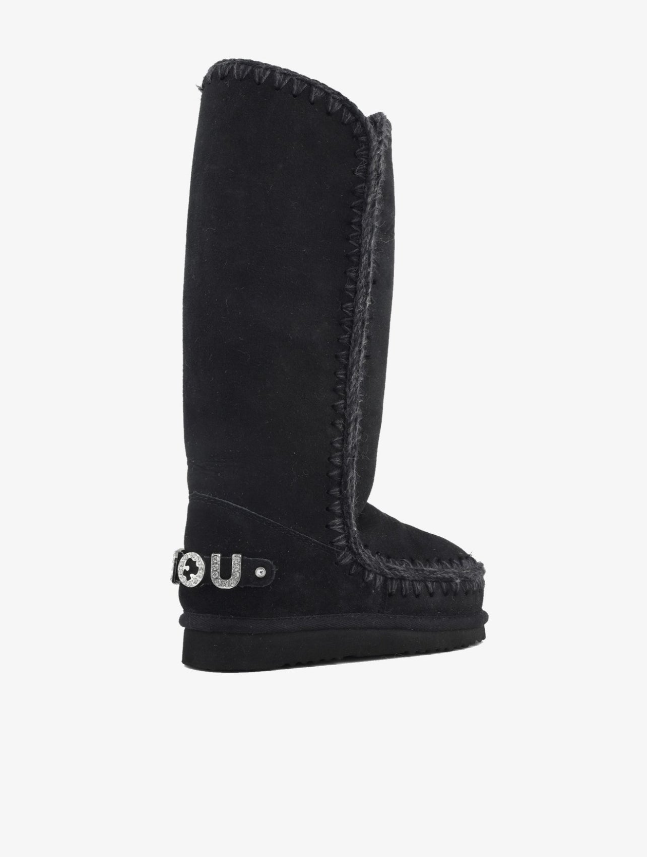 Mou eskimo 40 black rhinestones logo - Snea.kersale