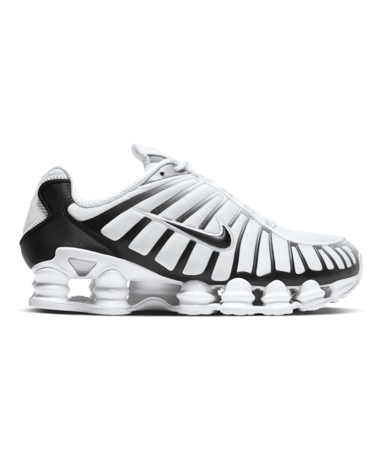 Nike Shox TL White/Black Metallic Silver