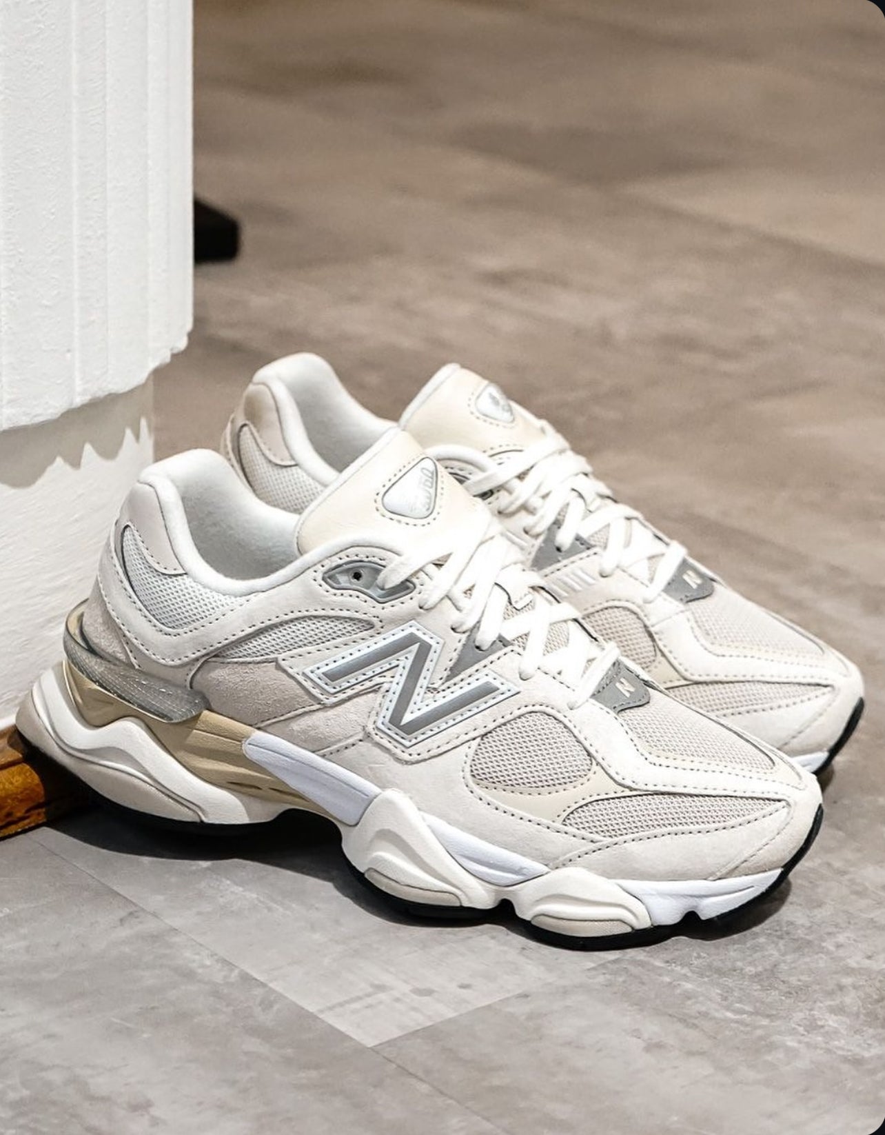 New balance 9060 sea salt MOONBEAM U9060WHT - Snea.kersale