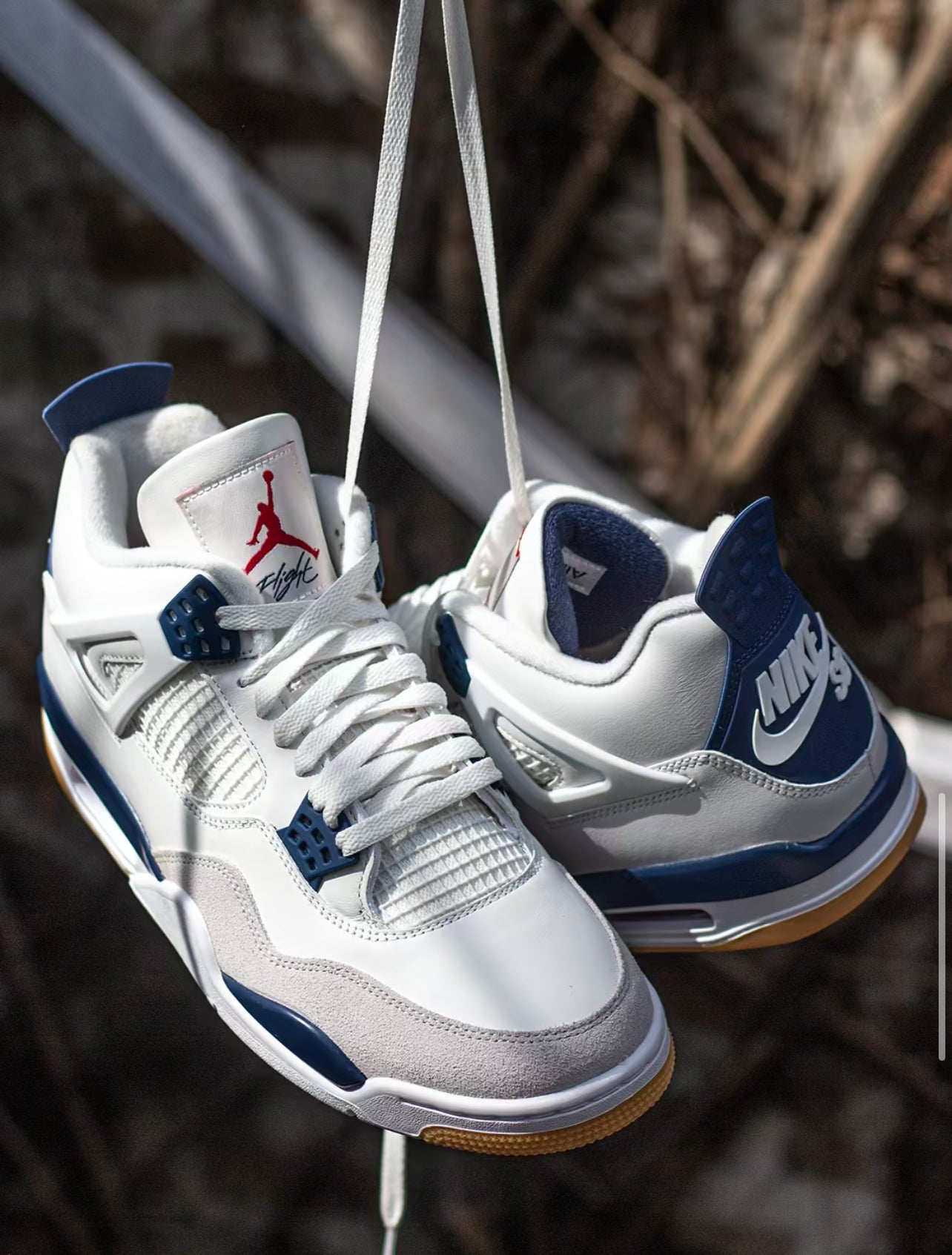 Jordan 4 SB Blu navy - Snea.kersale