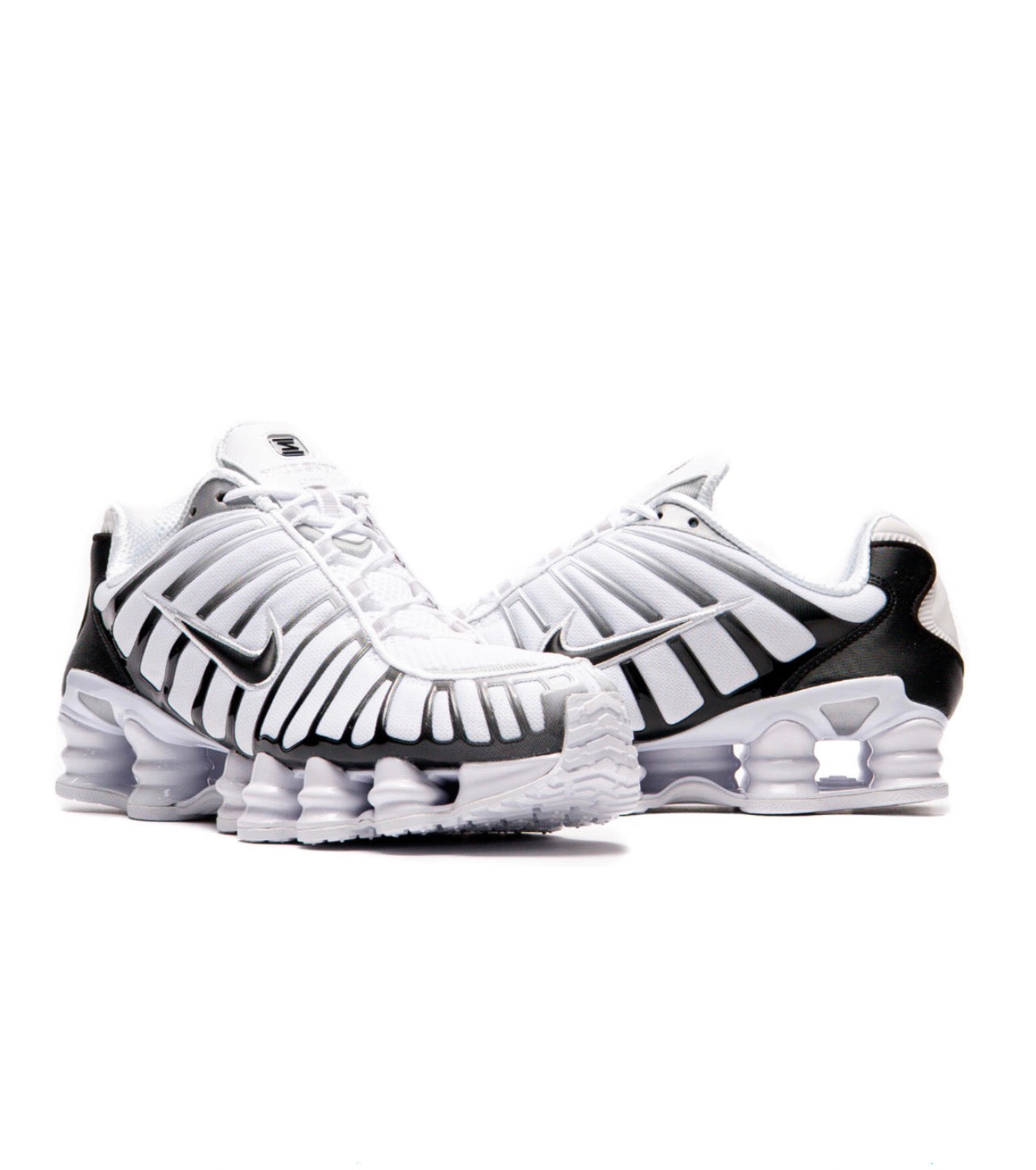 Nike Shox TL White/Black Metallic Silver