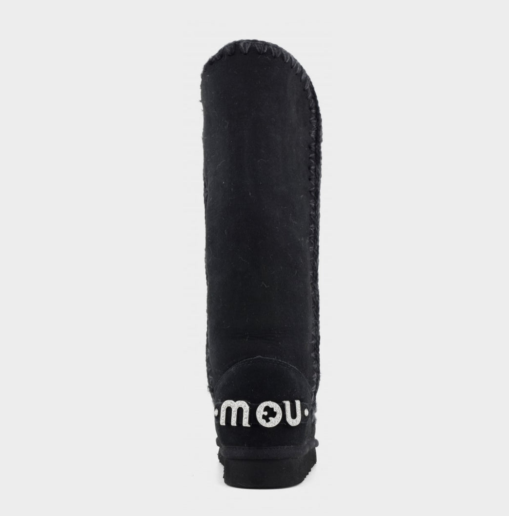 Mou eskimo 40 black rhinestones logo - Snea.kersale