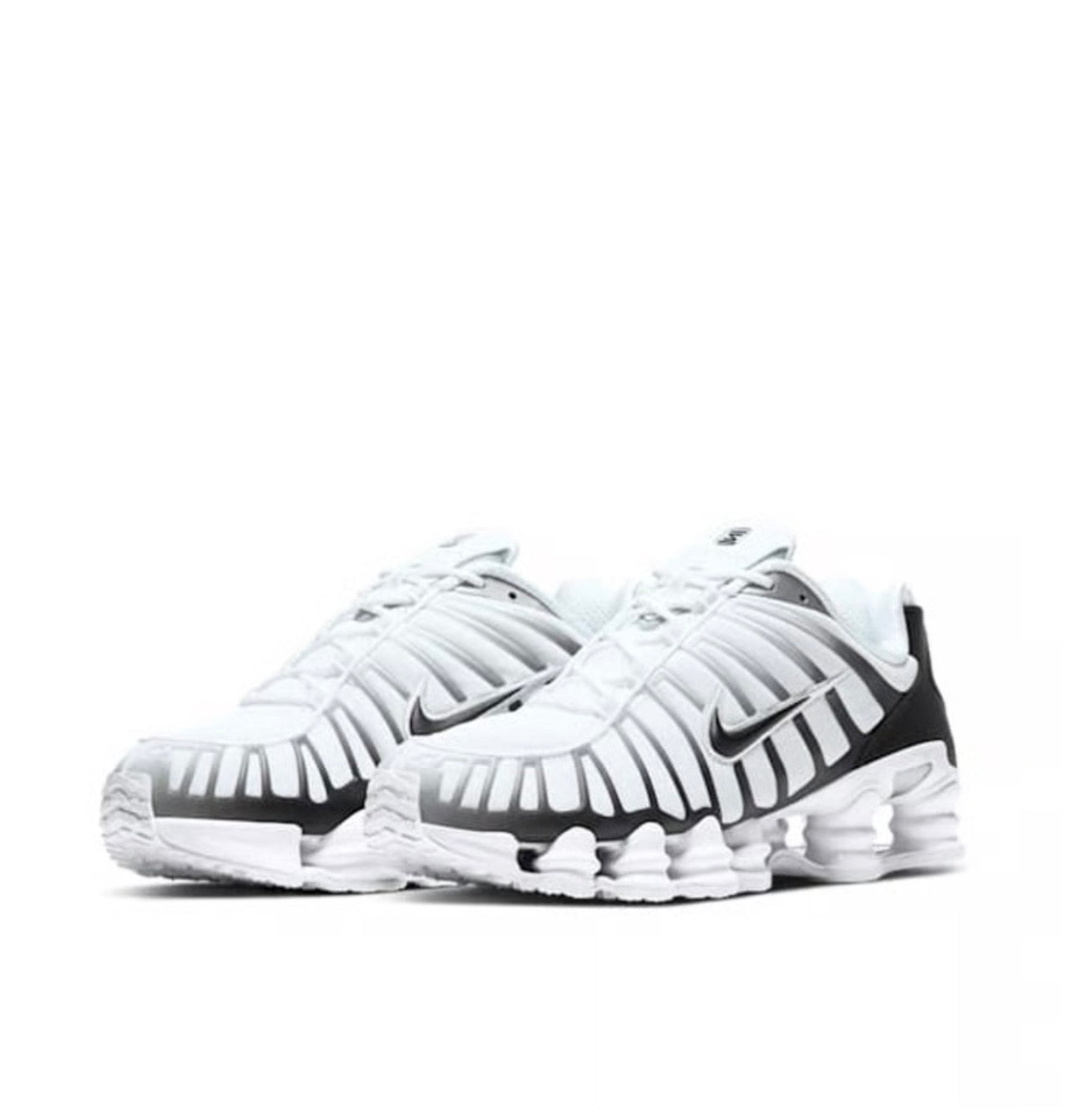 Nike Shox TL White/Black Metallic Silver