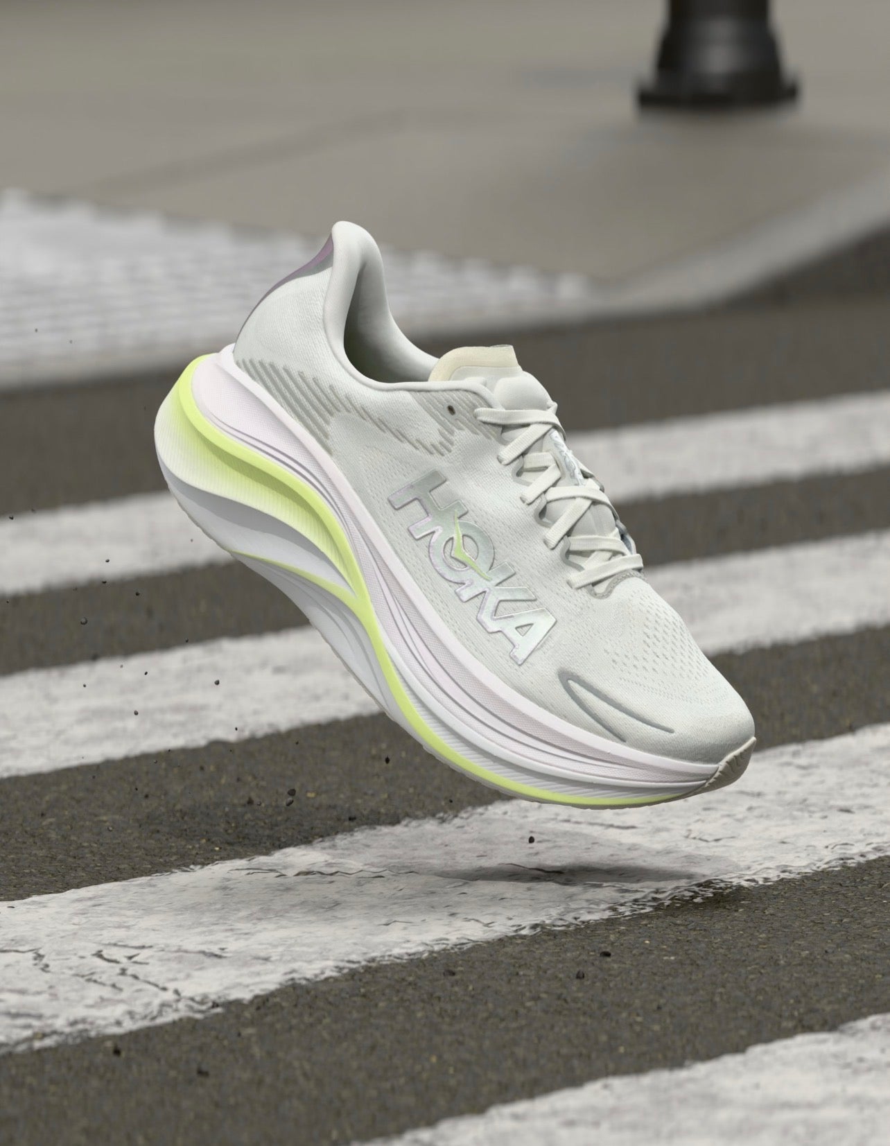 Hoka Skyward X2 White/Neon W
