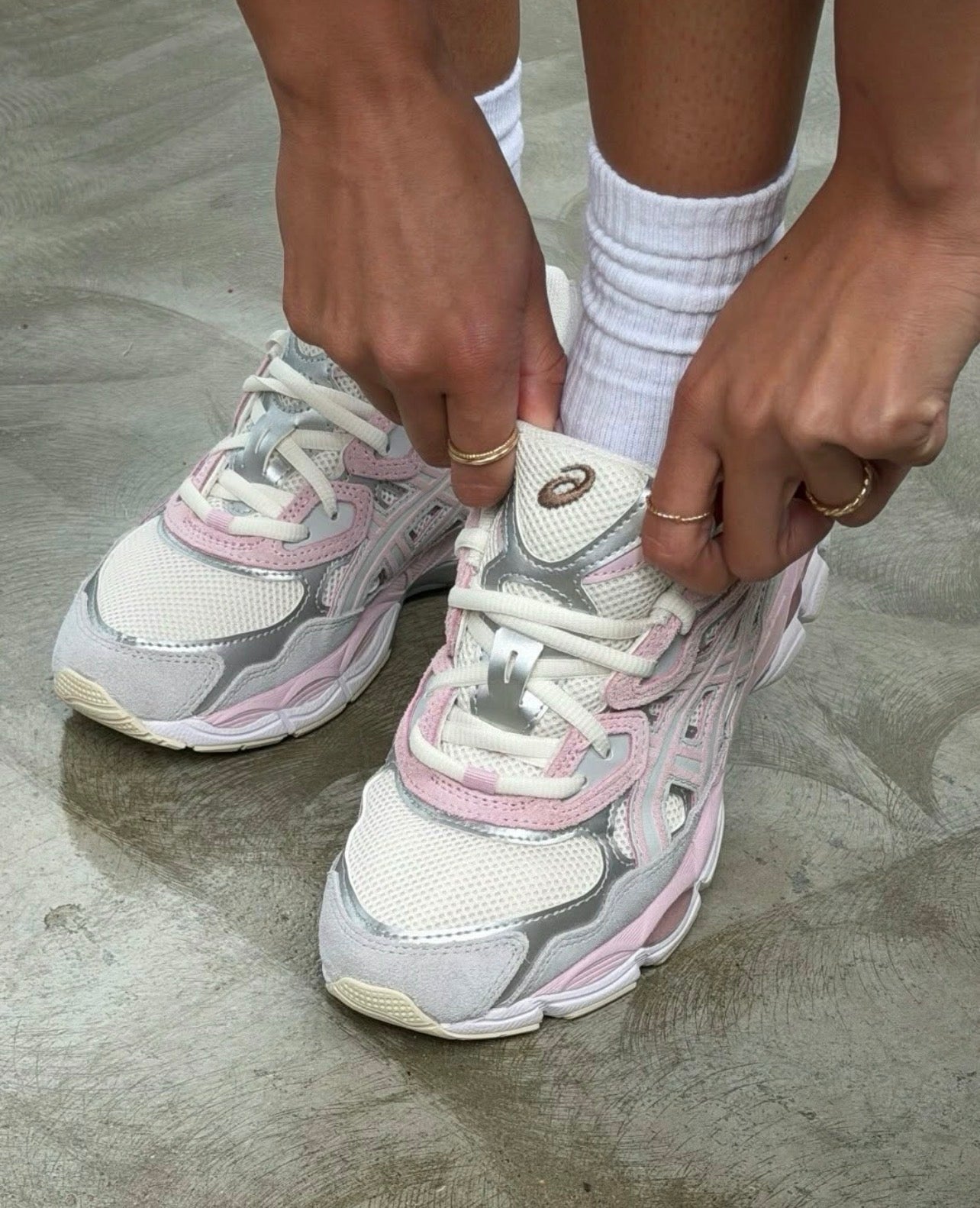 Asics Gel Nyc Barely Rose