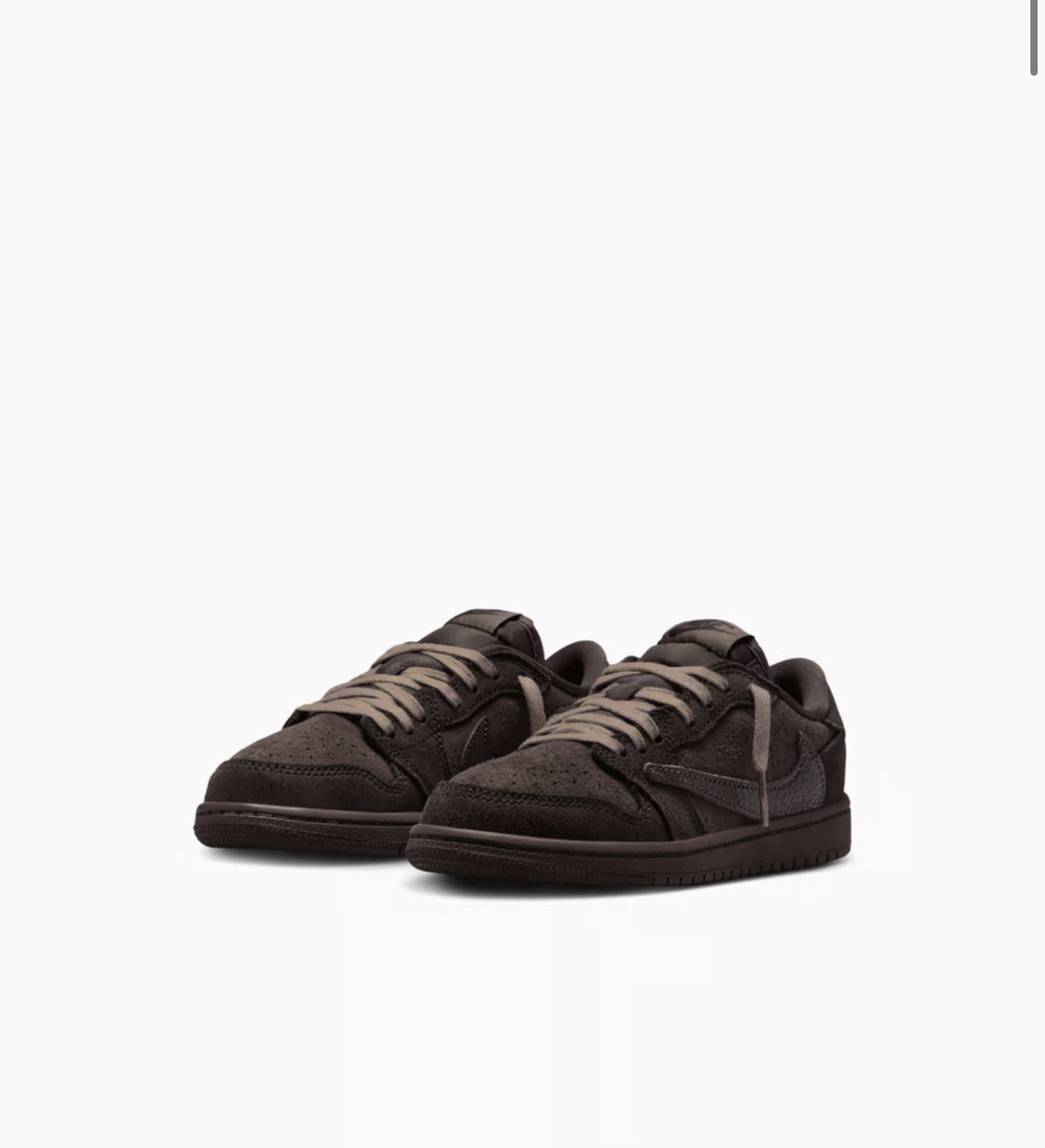 Jordan 1 retro low OG SP TRAVIS SCOTT VELVET BROWN - Snea.kersale