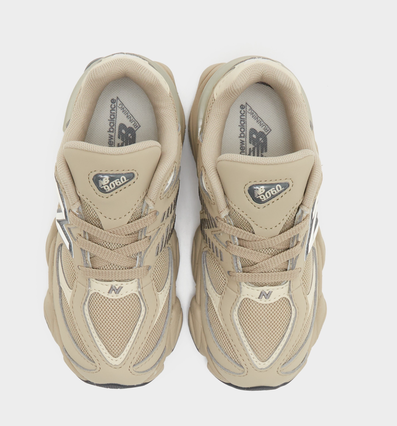 New Balance 9060 PS Beige Sneakers Bambino Autentiche