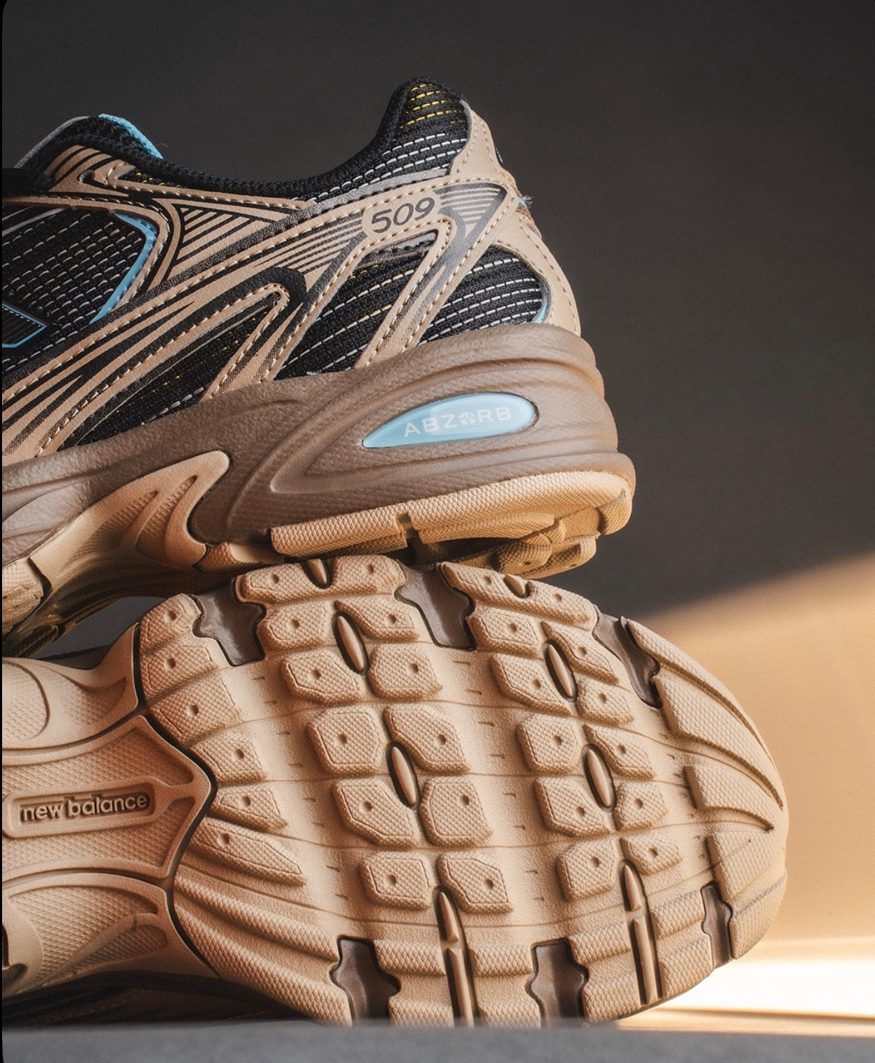 New Balance 509 Stoneware/thunder Brown/taffy Blue