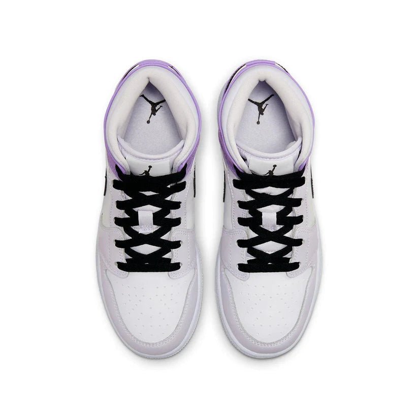 Jordan 1 mid Barely Grape (GS) - Snea.kersale