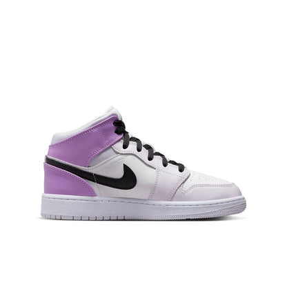 Jordan 1 mid Barely Grape (GS) - Snea.kersale