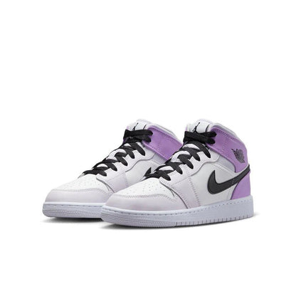 Jordan 1 mid Barely Grape (GS) - Snea.kersale