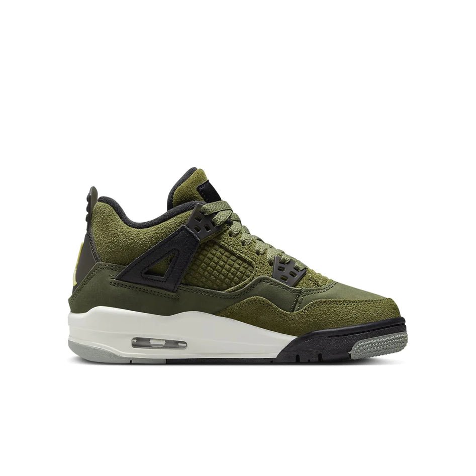 Jordan 4 Retro SE Craft Medium Olive (GS) - Snea.kersale