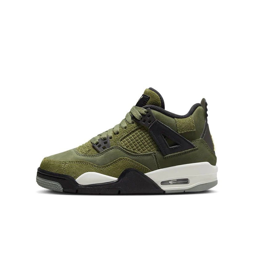 Jordan 4 Retro SE Craft Medium Olive (GS) - Snea.kersale