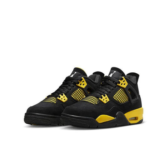 Jordan 4 Retro Thunder yellow GS - Snea.kersale