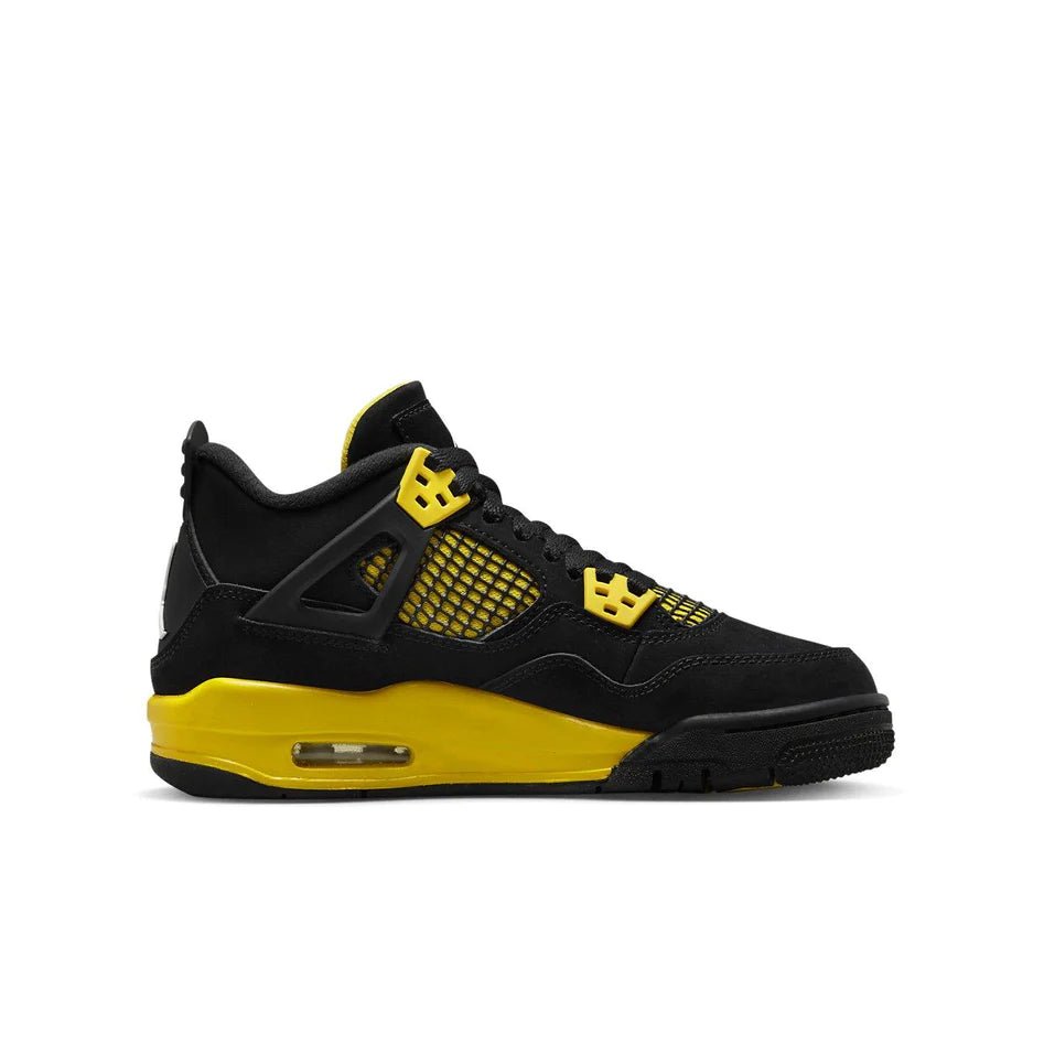 Jordan 4 Retro Thunder yellow GS - Snea.kersale